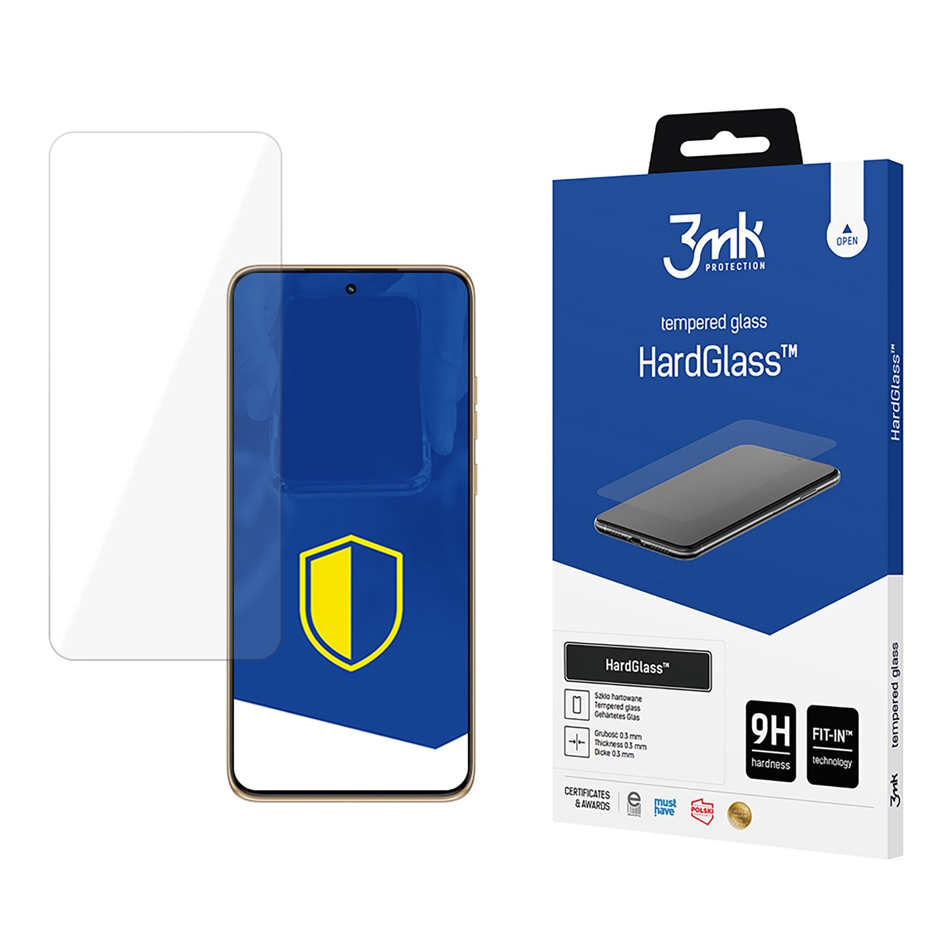 3mk HardGlass™ grūdintas stiklas, skirtas Motorola Edge 50 Neo -- Motorola Edge 50 Neo