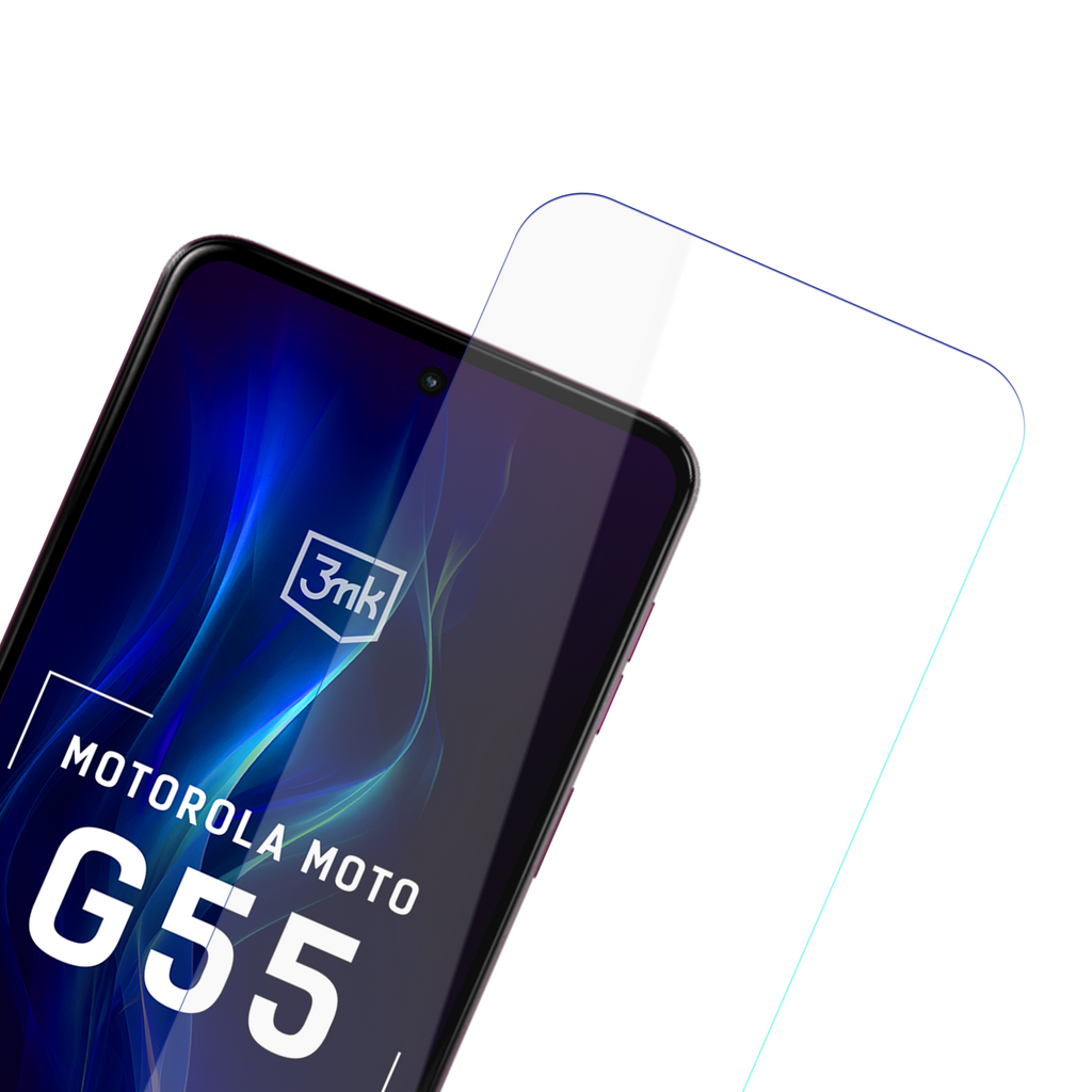 3mk hardglass™ grūdintas stiklas skirtas Motorola Moto G55 5G -- Motorola Moto G55 5G