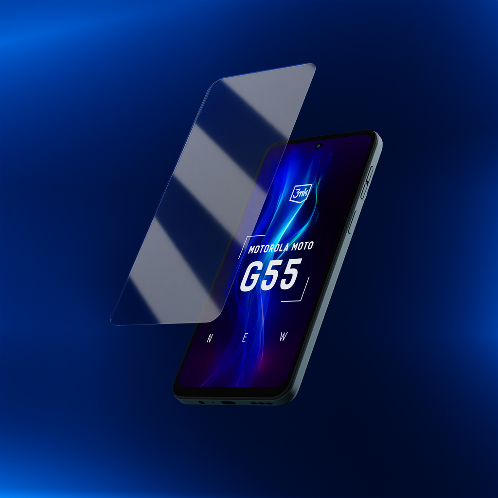 3mk hardglass™ grūdintas stiklas skirtas Motorola Moto G55 5G -- Motorola Moto G55 5G