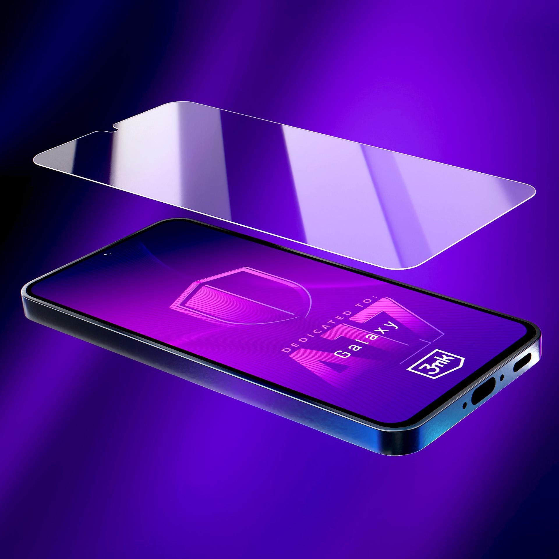 Grūdintas stiklas 3mk HardGlass™, skirtas Samsung Galaxy A16 -- Samsung Galaxy A16