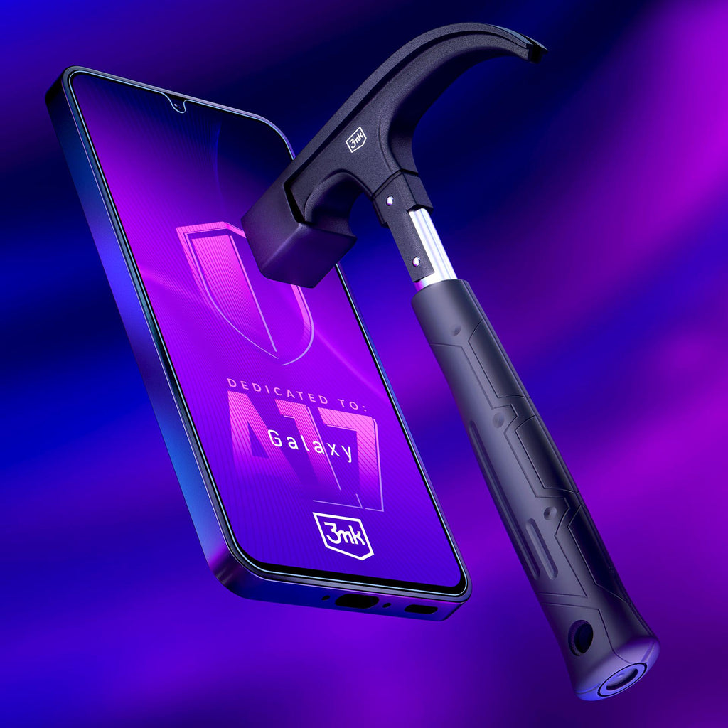 Grūdintas stiklas 3mk HardGlass™, skirtas Samsung Galaxy A16 -- Samsung Galaxy A16