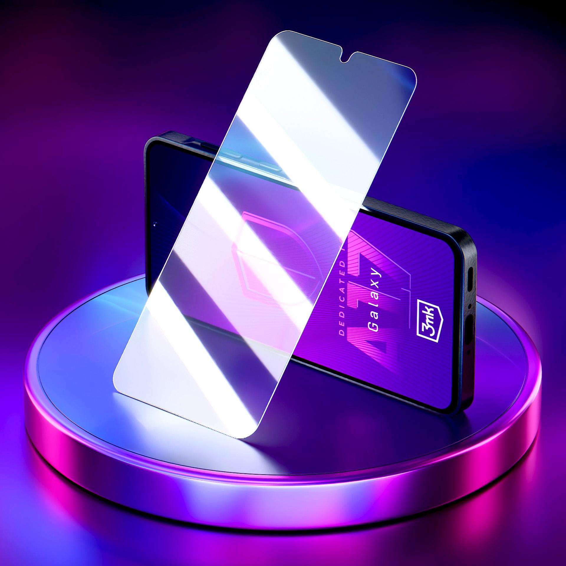 Grūdintas stiklas 3mk HardGlass™, skirtas Samsung Galaxy A16 -- Samsung Galaxy A16