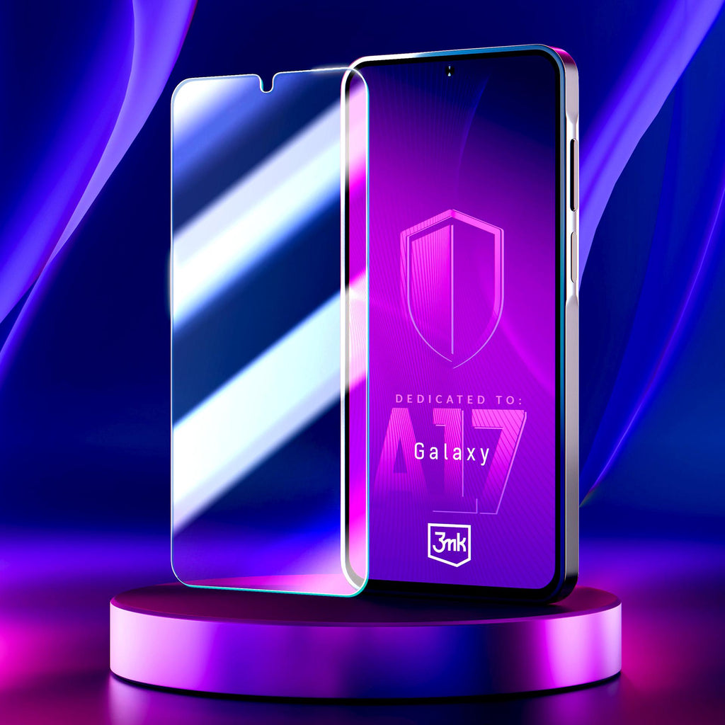 Grūdintas stiklas 3mk HardGlass™, skirtas Samsung Galaxy A16 -- Samsung Galaxy A16