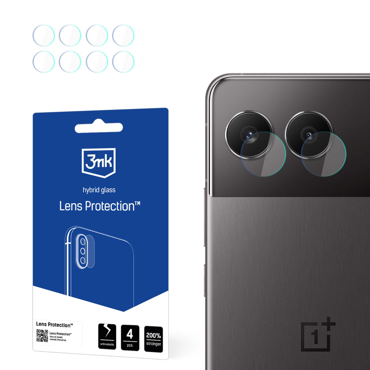Kameros dangtelis 3mk objektyvo apsauga, skirta OnePlus Nord 4 -- OnePlus Nord 4