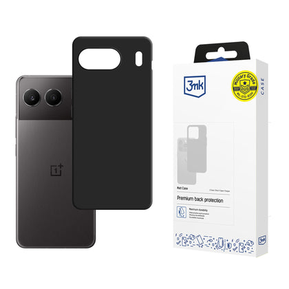 3mk matinis dėklas, skirtas OnePlus Nord 4 – juodas -- OnePlus Nord 4