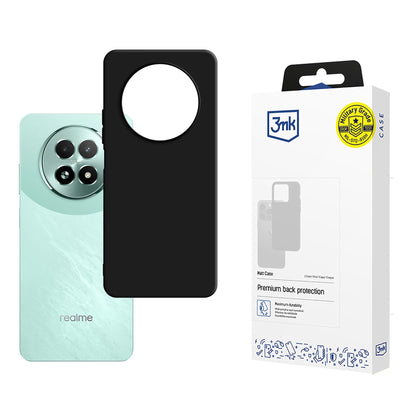 3mk matinis dėklas, skirtas Realme 13 5G – juodas -- Realme 13 5G
