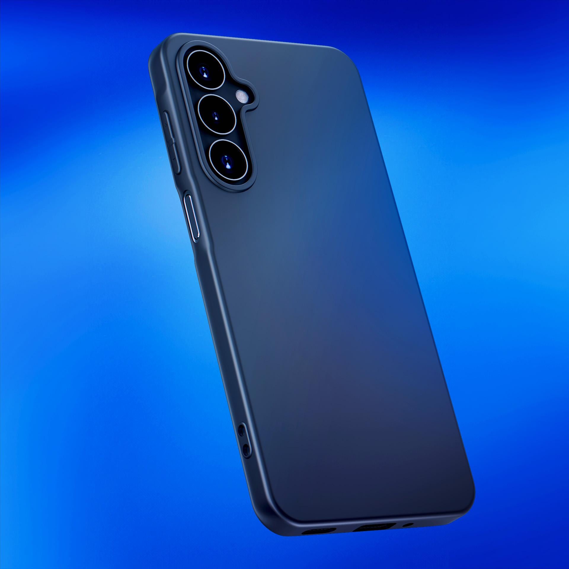 3mk matinis dėklas, skirtas Samsung Galaxy A16 – juodas -- Samsung Galaxy A16