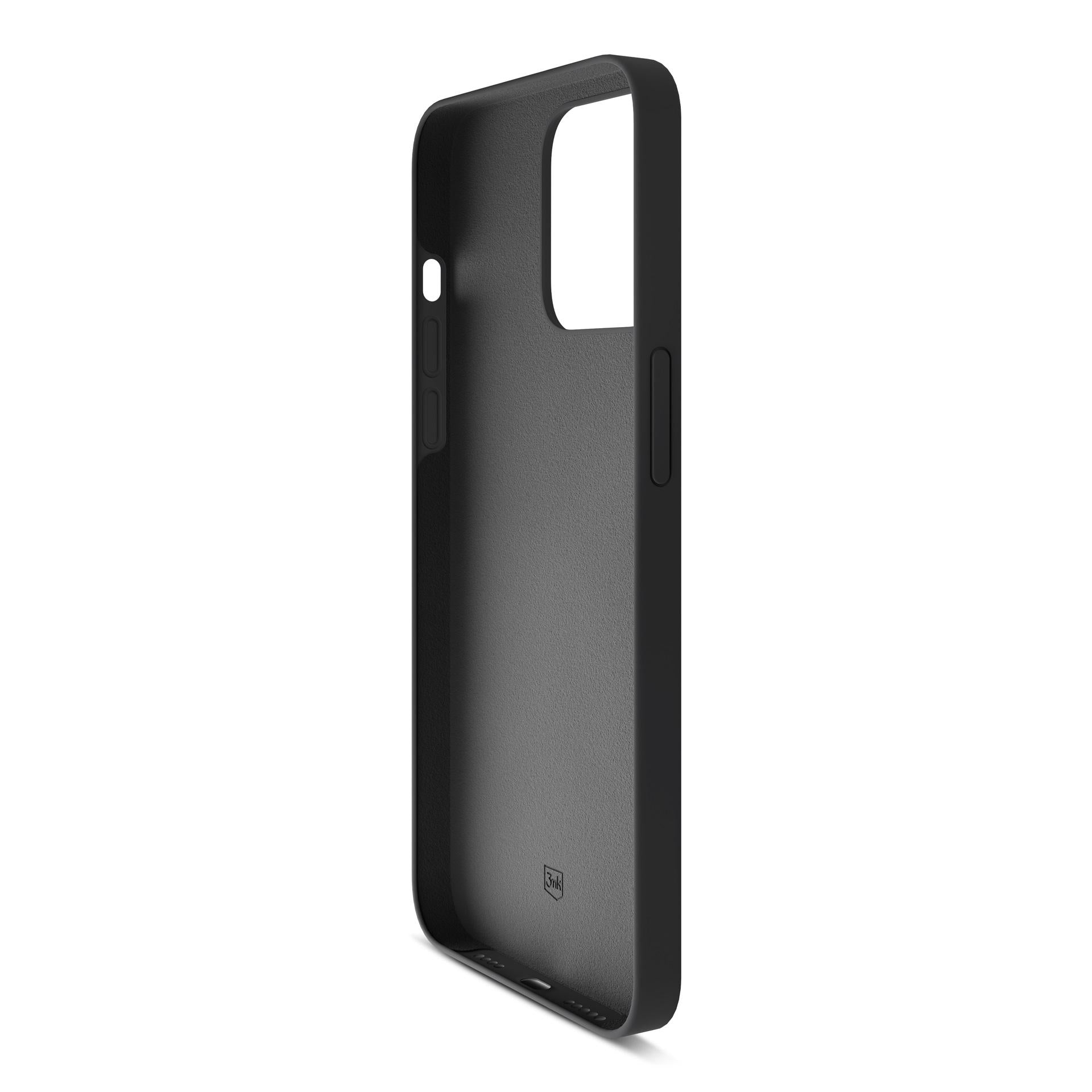 3mk Silikoninis dėklas, skirtas iPhone 16 Pro – juodas