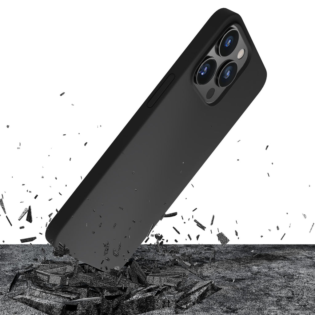 3mk Silikoninis dėklas, skirtas iPhone 16 Pro – juodas