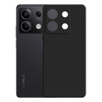 3mk silikoninis dėklas, skirtas Xiaomi Redmi Note 13 5G - juodas