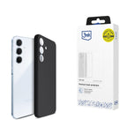 3mk silikoninis dėklas, skirtas Samsung Galaxy A55 5G – juodas