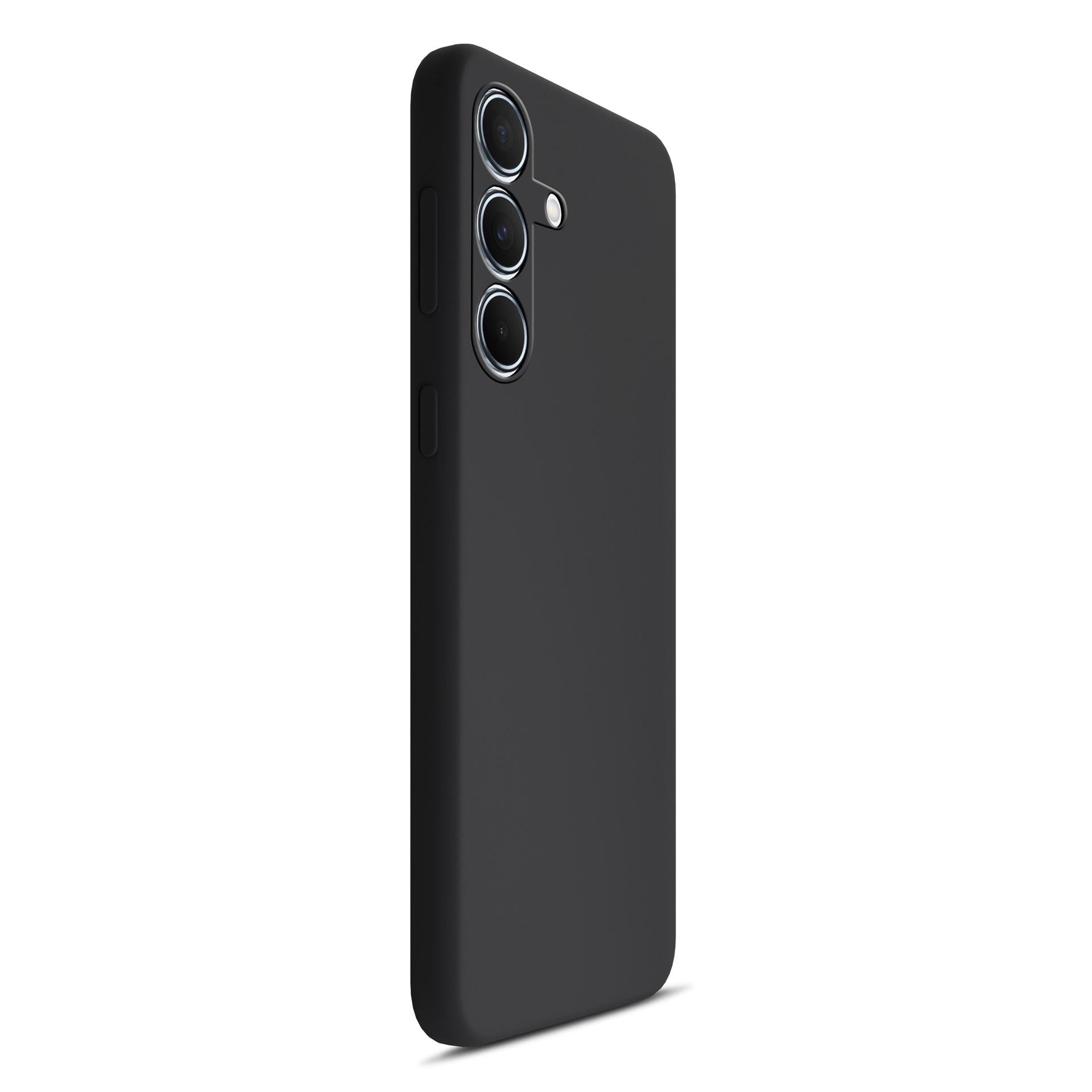 3mk silikoninis dėklas, skirtas Samsung Galaxy A55 5G – juodas