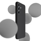 3mk silikoninis dėklas, skirtas Samsung Galaxy A55 5G – juodas