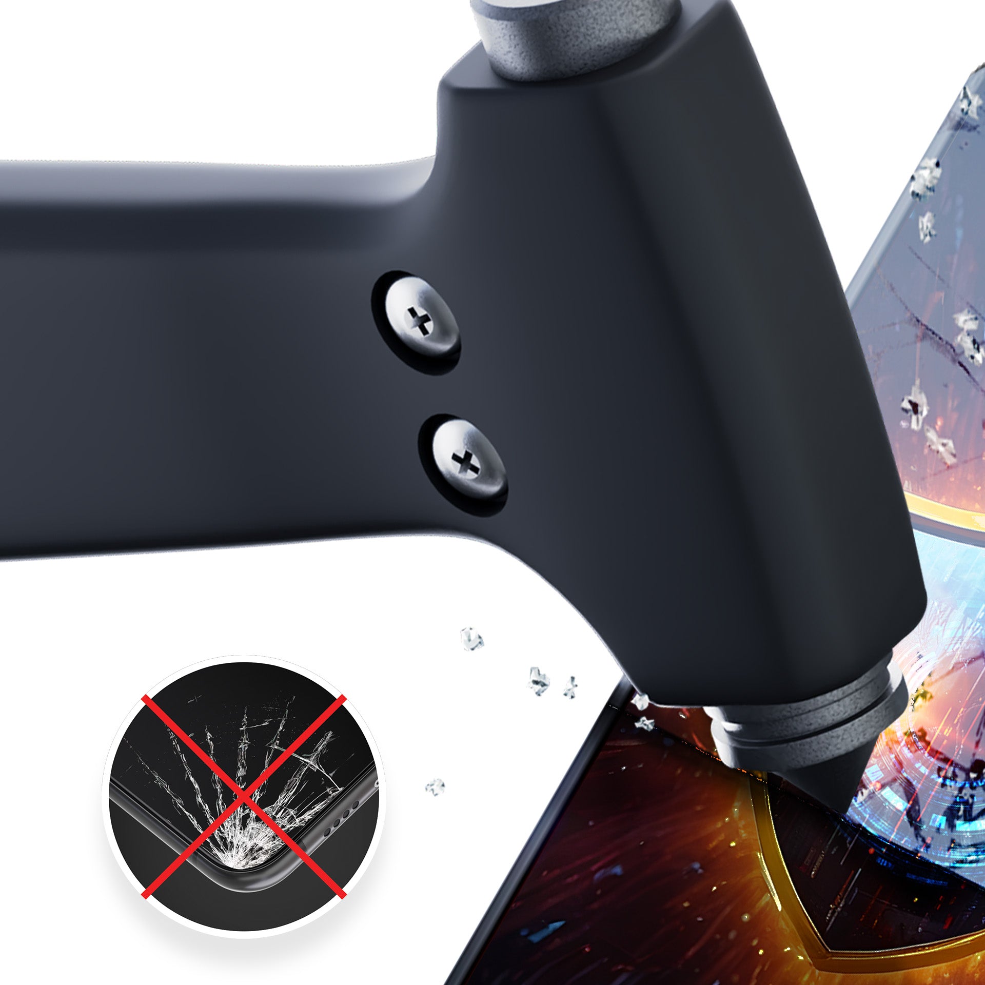 „Xiaomi Redmi Note 13 Pro 4G“ privatumo filmas 3mk Silky Matt Privatumas -- Xiaomi Redmi Note 13 Pro