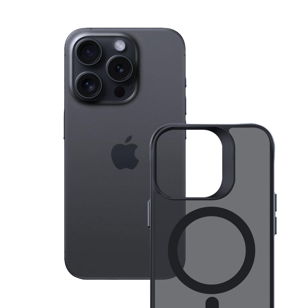 3mk Smoke MagCase su MagSafe, skirtas iPhone 16 Pro Max – pusiau permatomas