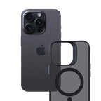 3mk Smoke MagCase su MagSafe, skirtas iPhone 16 Pro Max – pusiau permatomas