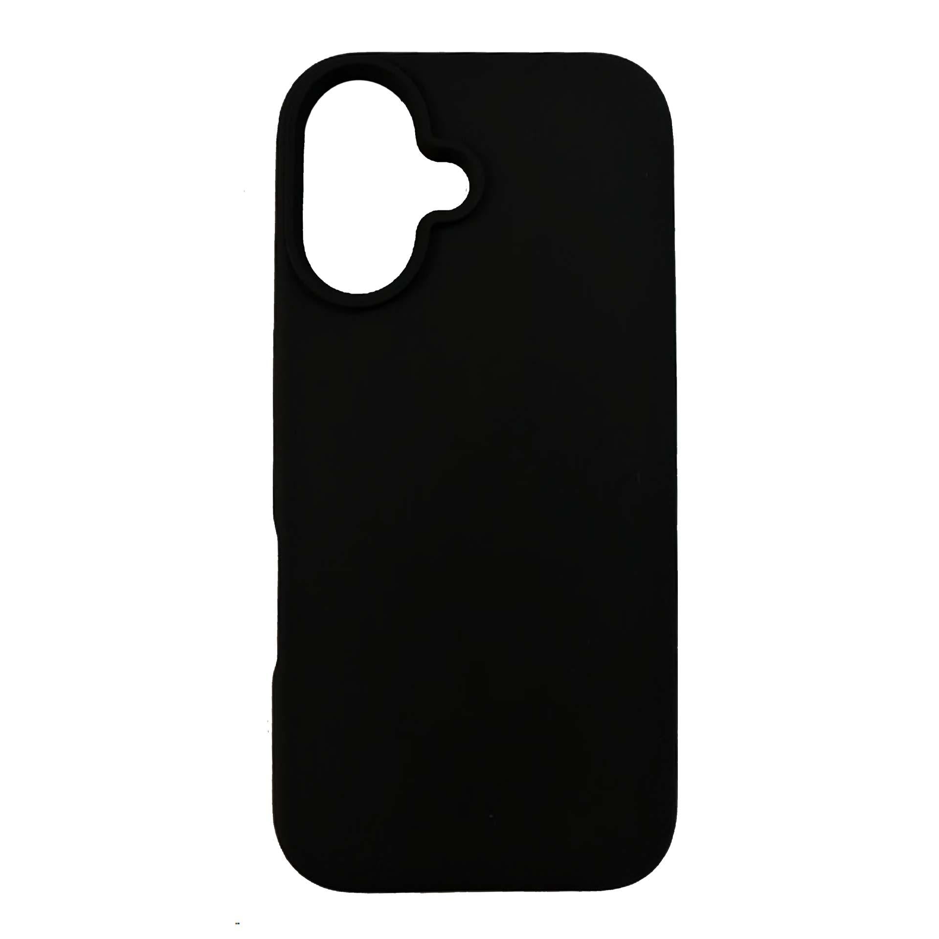 3mk silikoninis dėklas, skirtas iPhone 16 Plus – juodas