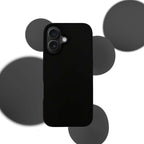 3mk silikoninis dėklas, skirtas iPhone 16 Plus – juodas