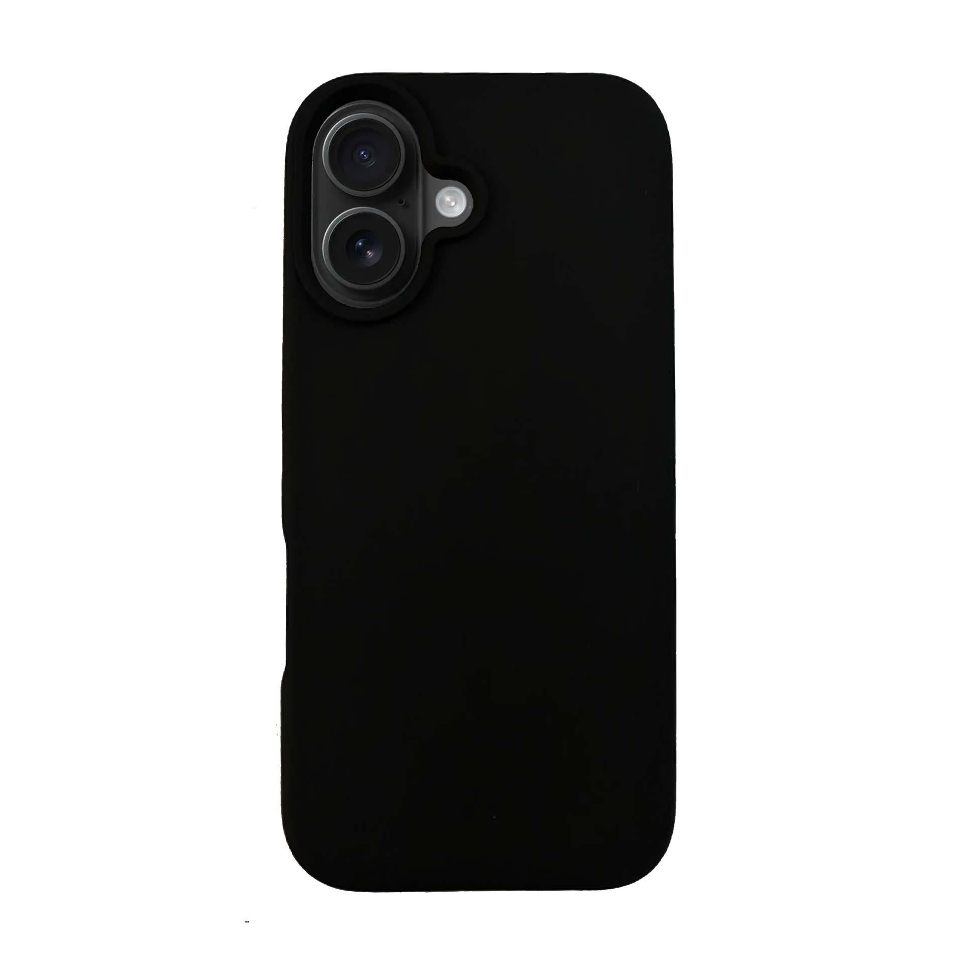 3mk silikoninis dėklas, skirtas iPhone 16 Plus – juodas