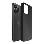 3mk silikoninis dėklas, skirtas iPhone 16 Pro Max – juodas