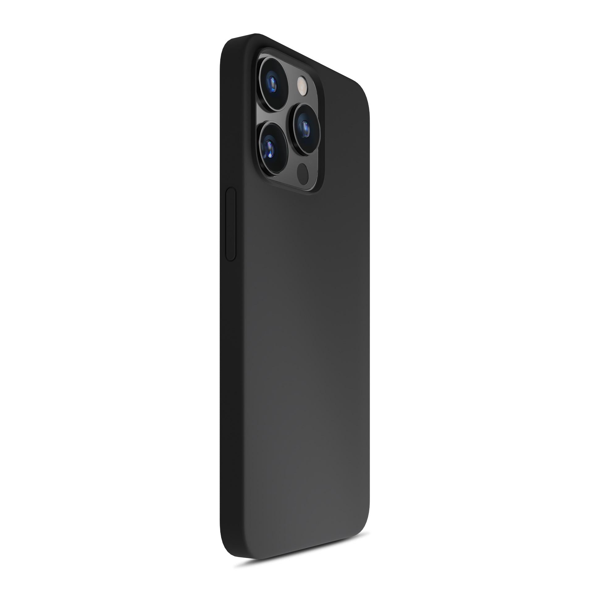 3mk silikoninis dėklas, skirtas iPhone 16 Pro Max – juodas