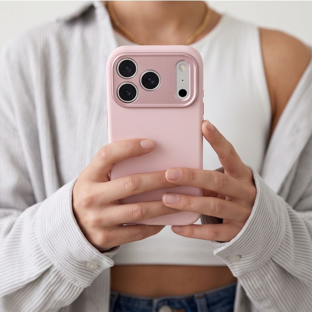 Dėklas Tech-Protect Uniq MagSafe CC iPhone 17 Pro / 18 Pro, šviesiai rožinis -- iPhone 17 Pro, iPhone 18 Pro
