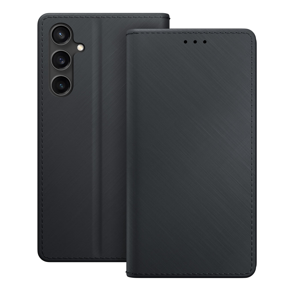 3mk piniginės dėklas, skirtas Samsung Galaxy S23 FE – juodas