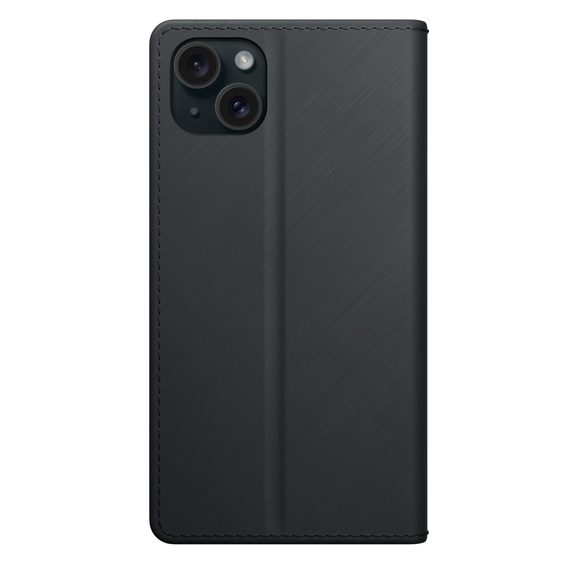 3mk piniginės dėklas, skirtas iPhone 15 Plus – juodas