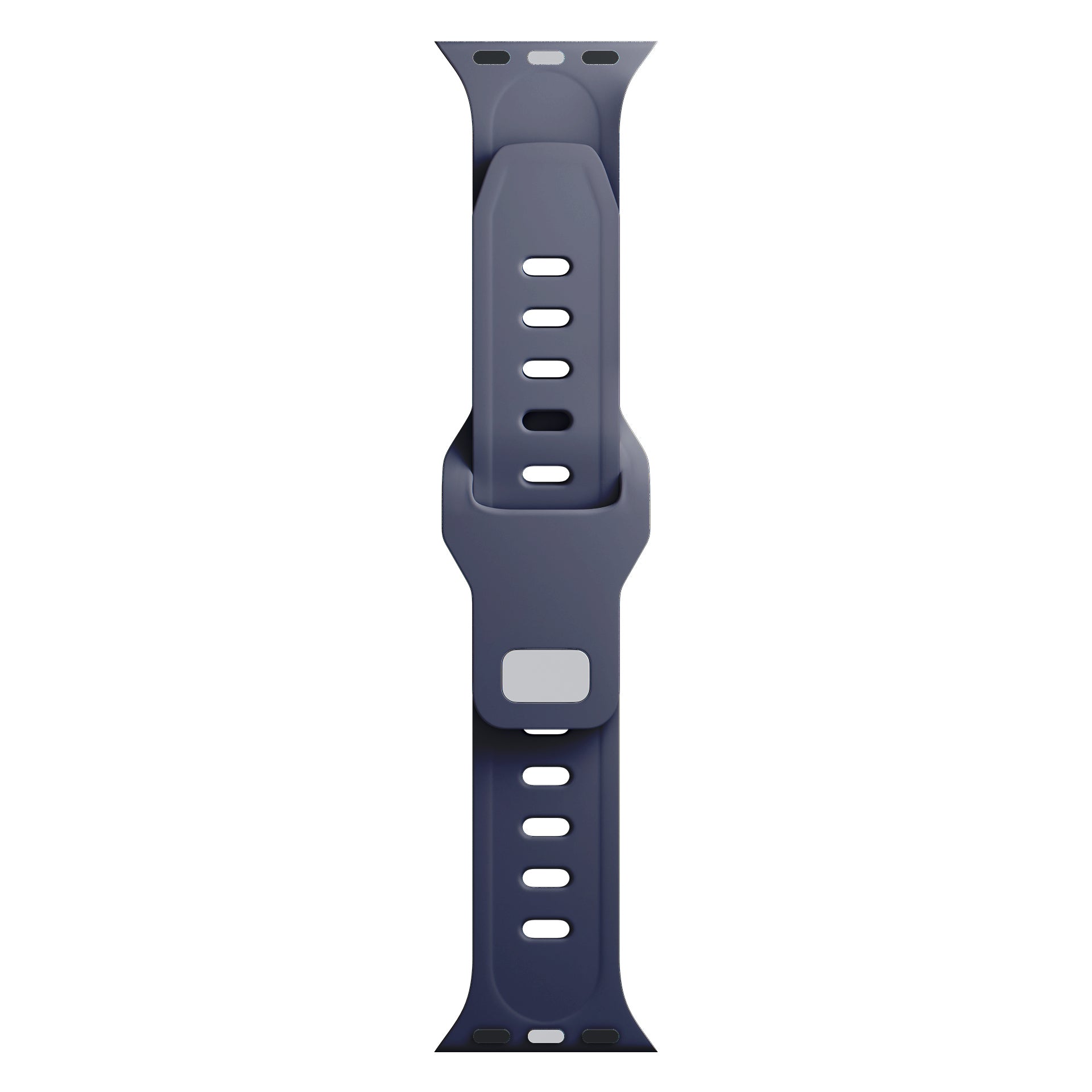 3mk silikoninis laikrodžio dirželis, skirtas Apple Watch 42/44/45/49 mm – pilka