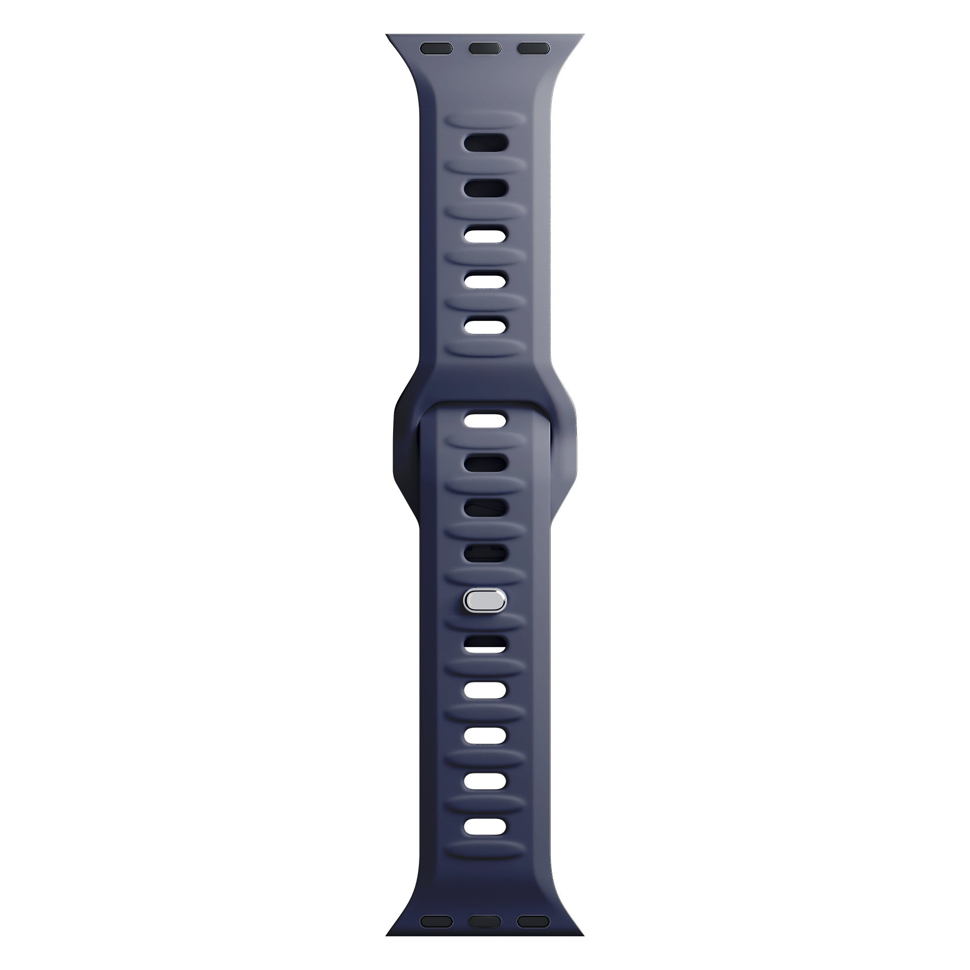 3mk silikoninis laikrodžio dirželis, skirtas Apple Watch 42/44/45/49 mm – pilka