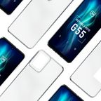 3mk skaidrus dėklas, skirtas Motorola Moto G55 5G - skaidrus -- Motorola Moto G55 5G