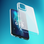 3mk skaidrus dėklas, skirtas Motorola Moto G55 5G - skaidrus -- Motorola Moto G55 5G