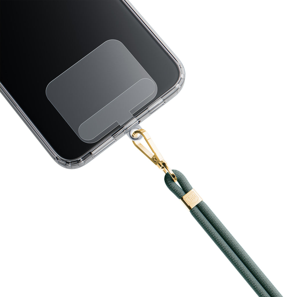 Smartphone Lanyard 3mk EasyClip - žalia -- Cell phone cases and covers