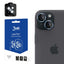 3mk Lens Protection Pro fotoaparato dangtelis su mėlynu rėmeliu, skirtas iPhone 15 Plus