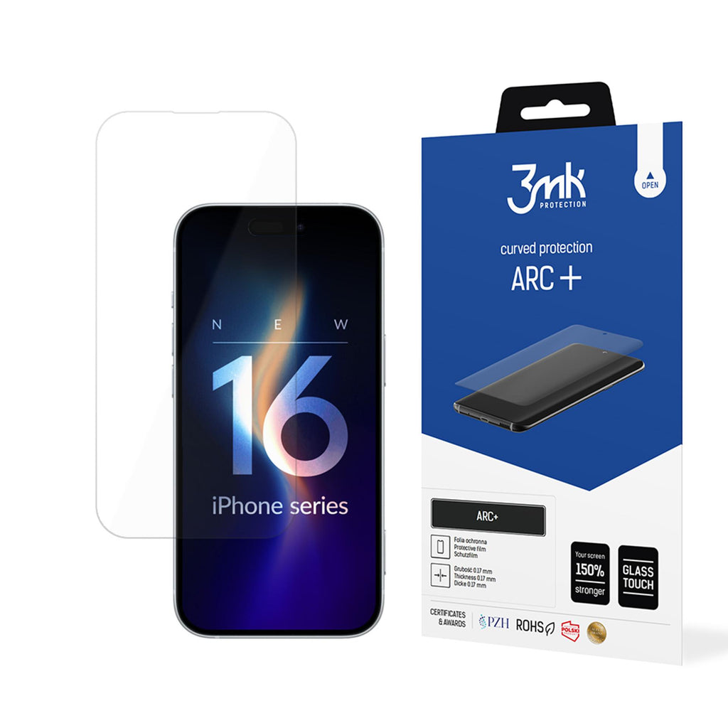 3mk ARC+ apsauginė plėvelė iPhone 16 Pro Max -- iPhone 16 Pro Max