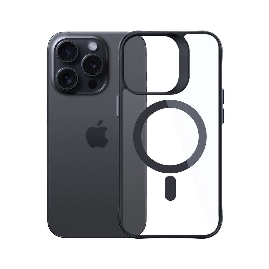 3mk Satin Armor MagCase, skirtas Apple iPhone 15 Pro – skaidrus