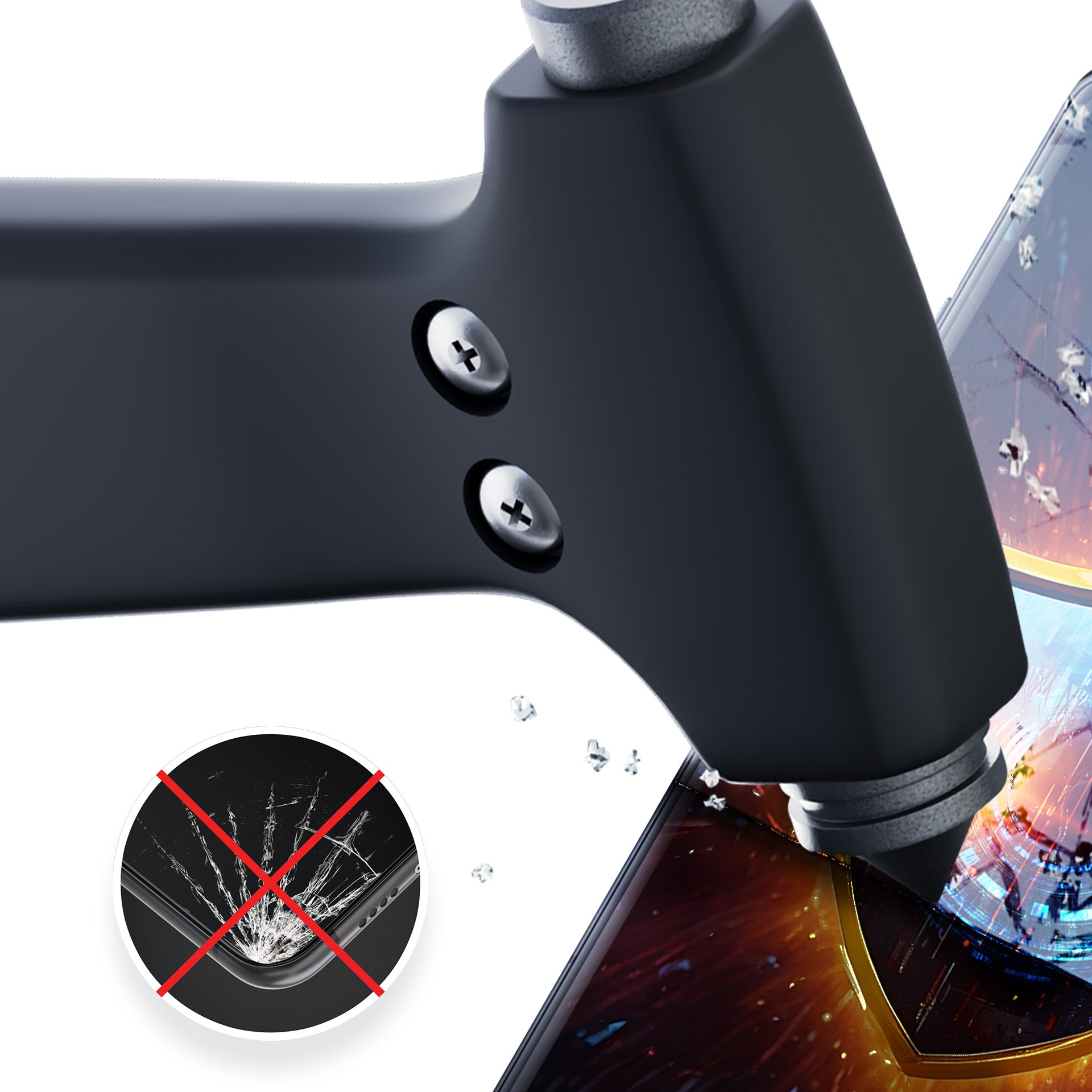 3mk Silky Matt Privacy™ matinis privatumo ekrano apsauginis folius OnePlus 12R -- OnePlus 12R