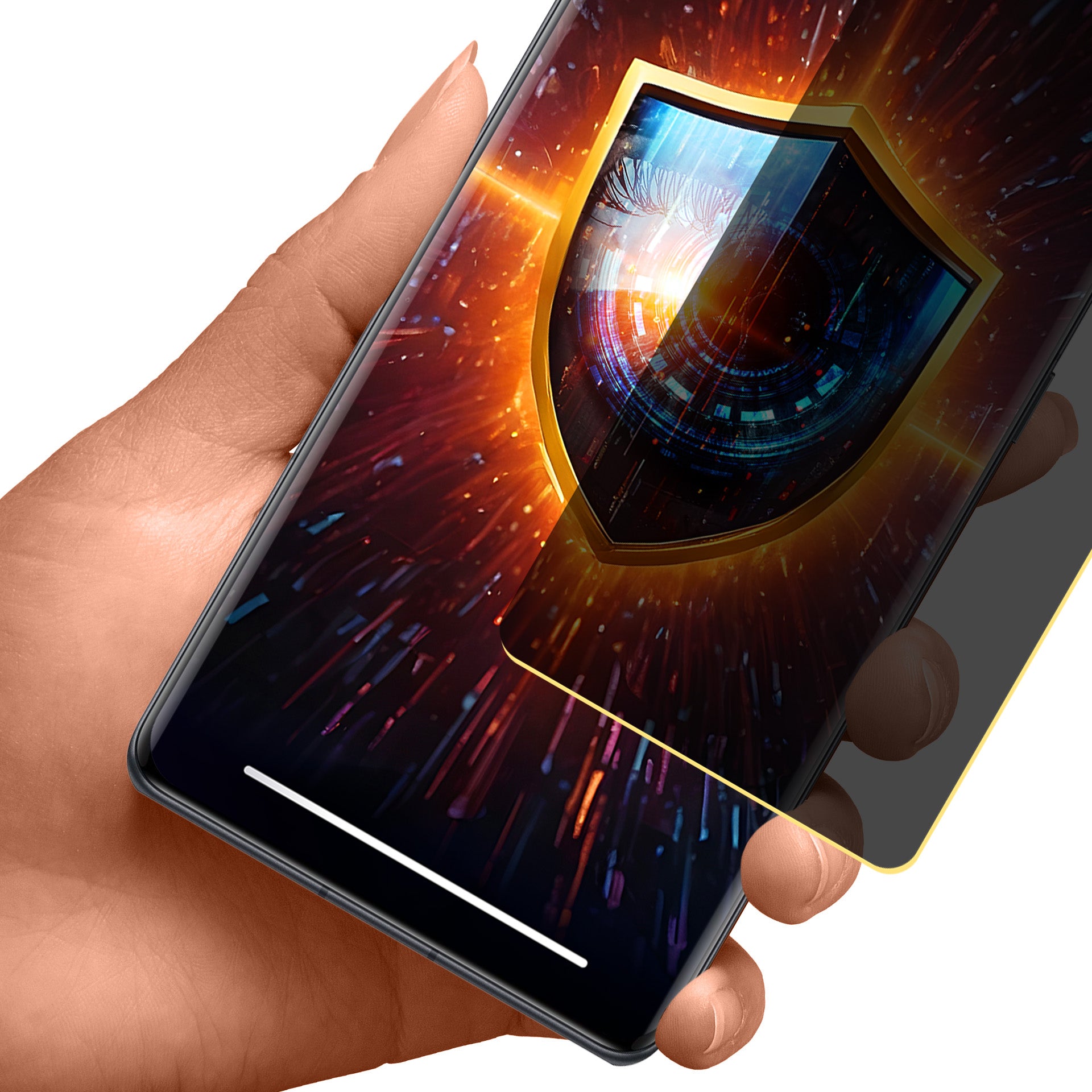 3mk Silky Matt Privacy™ matinis privatumo ekrano apsauginis folius OnePlus 12R -- OnePlus 12R