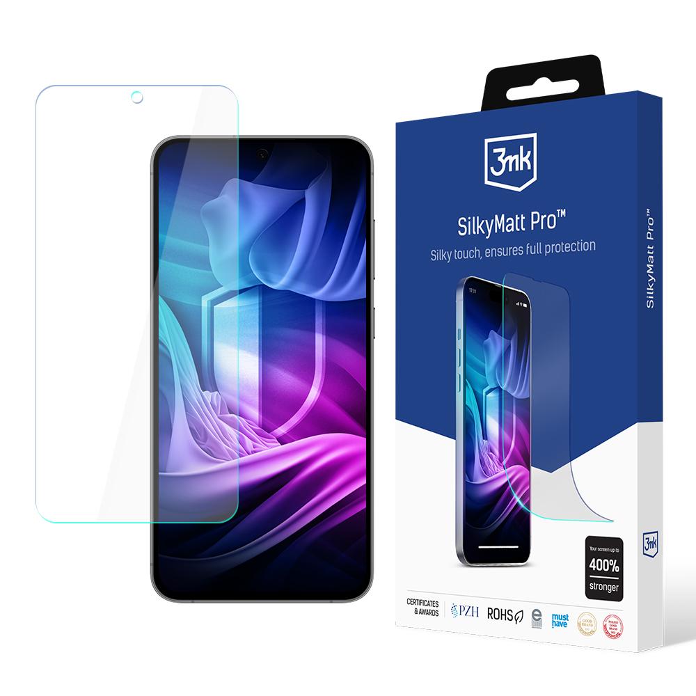 Matinė apsauginė plėvelė 3mk Silky Matt Pro, skirta Samsung Galaxy S24 FE -- Samsung Galaxy S24 FE