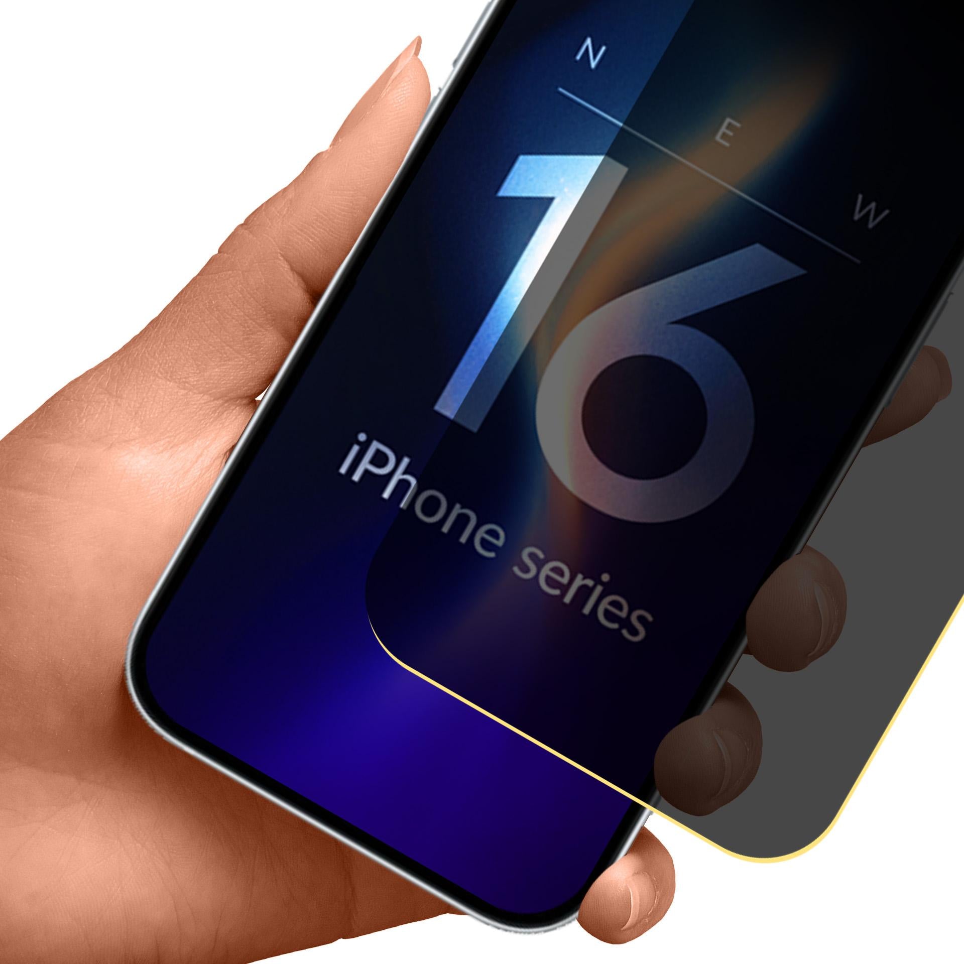 Matinė privatumo plėvelė 3mk Silky Matt Privacy iPhone 16 Plus -- iPhone 16 Plus