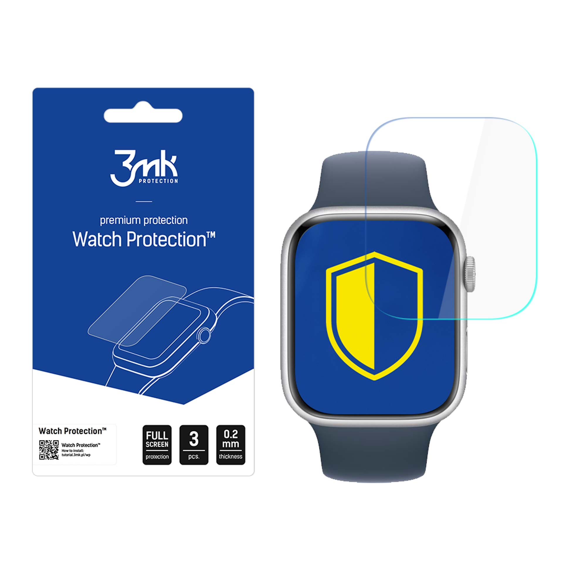 3mk Watch Protection ARC apsauginė folija Apple Watch 10 46 mm