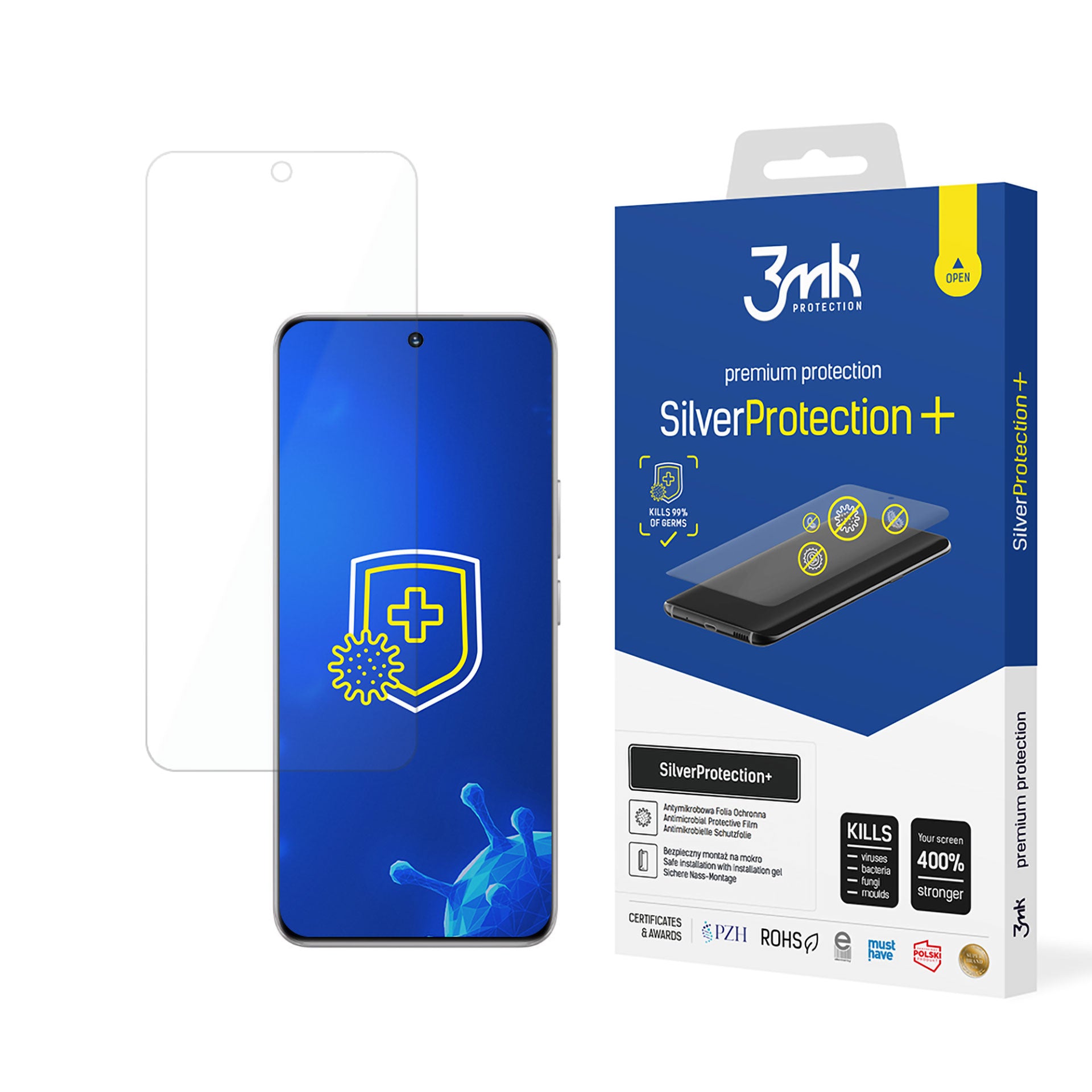 Protective film 3mk silverprotection+ skirtas Honor 200 -- Honor 200