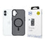 3mk Smoke MagCase su MagSafe, skirtas iPhone 16 Plus – pusiau permatomas