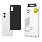 3mk matinis dėklas, skirtas Sony Xperia 10 VI – juodas -- Sony Xperia 10 VI