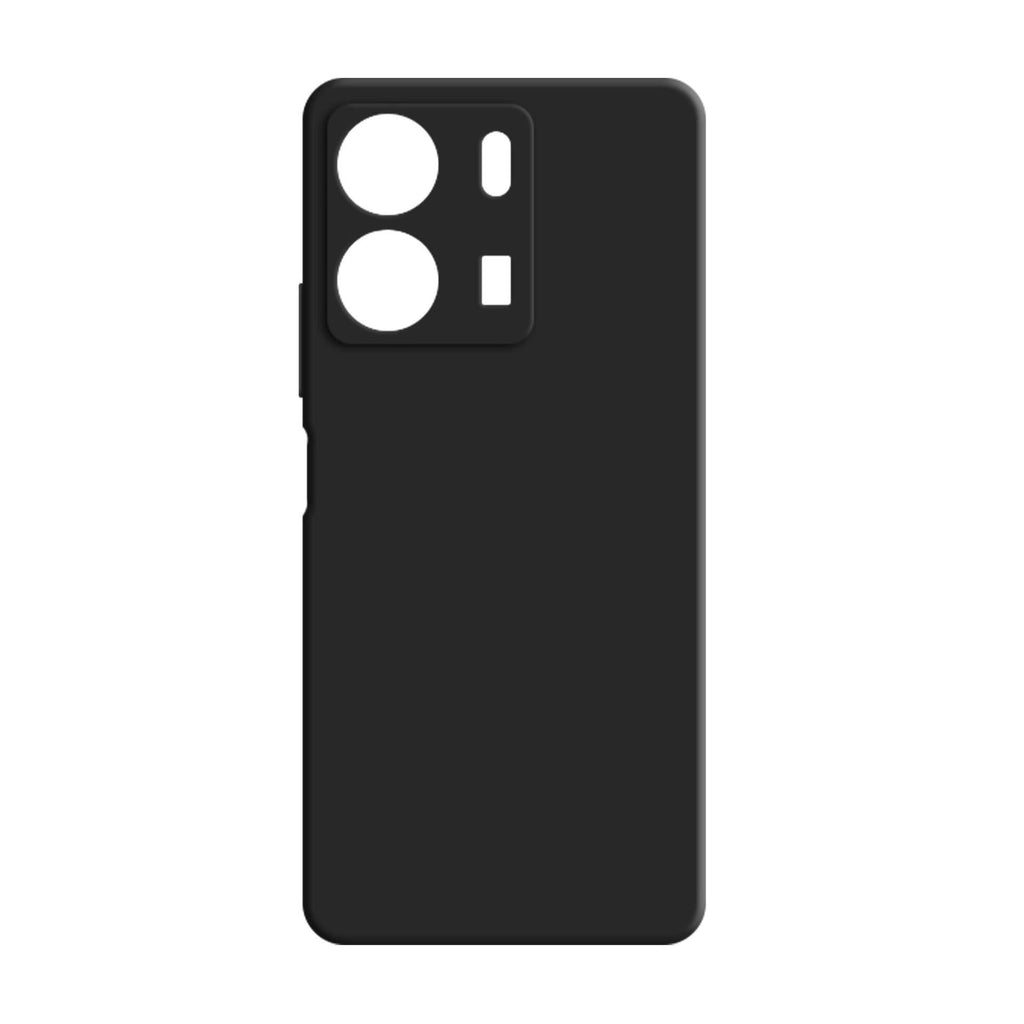 3mk silikoninis dėklas, skirtas Xiaomi Redmi 13C/POCO C65 - juodas -- Xiaomi Redmi 13C
