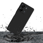 3mk silikoninis dėklas, skirtas Xiaomi Redmi 13C/POCO C65 - juodas -- Xiaomi Redmi 13C