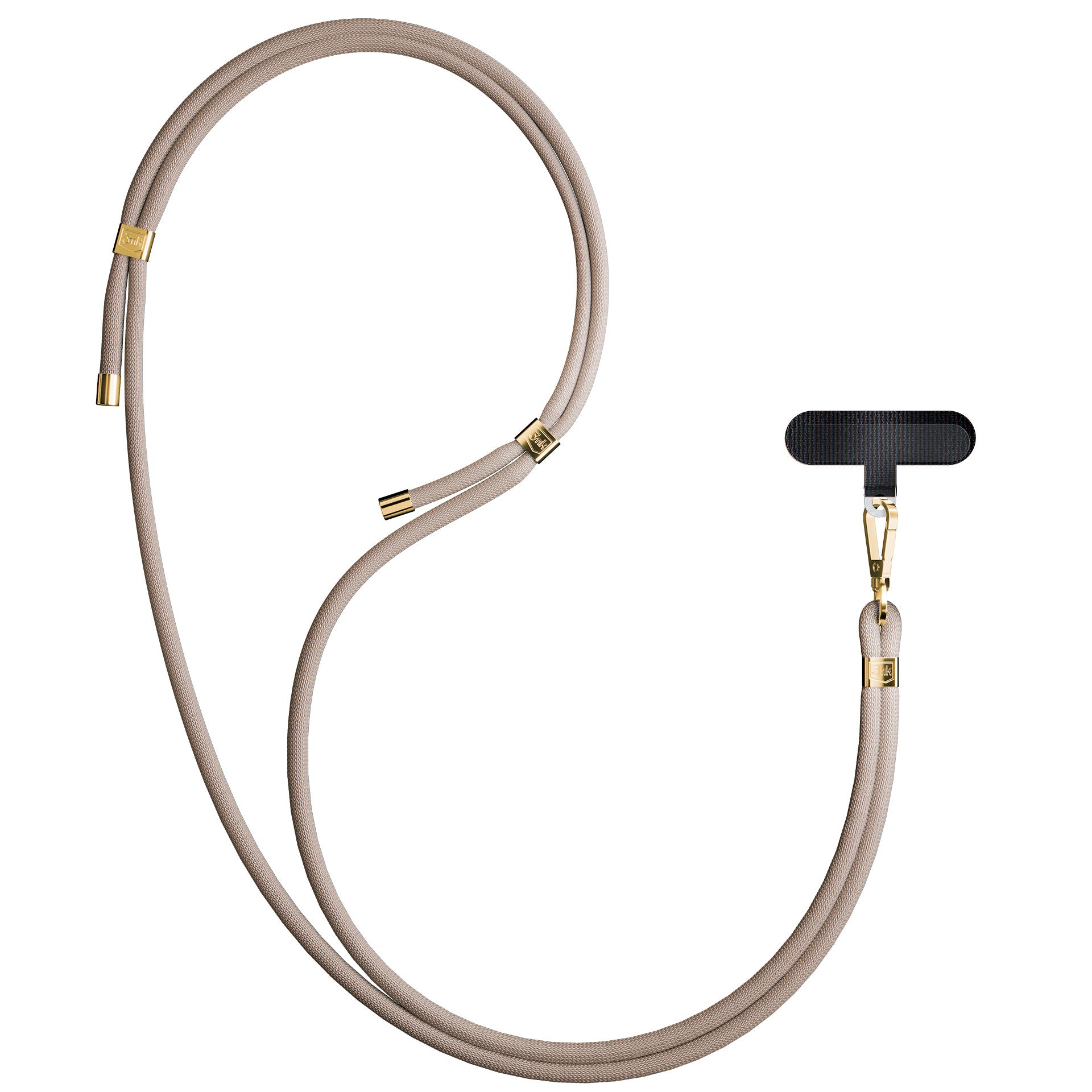 Smartphone Lanyard 3mk EasyClip Elite – smėlio spalvos -- Cell phone cases and covers