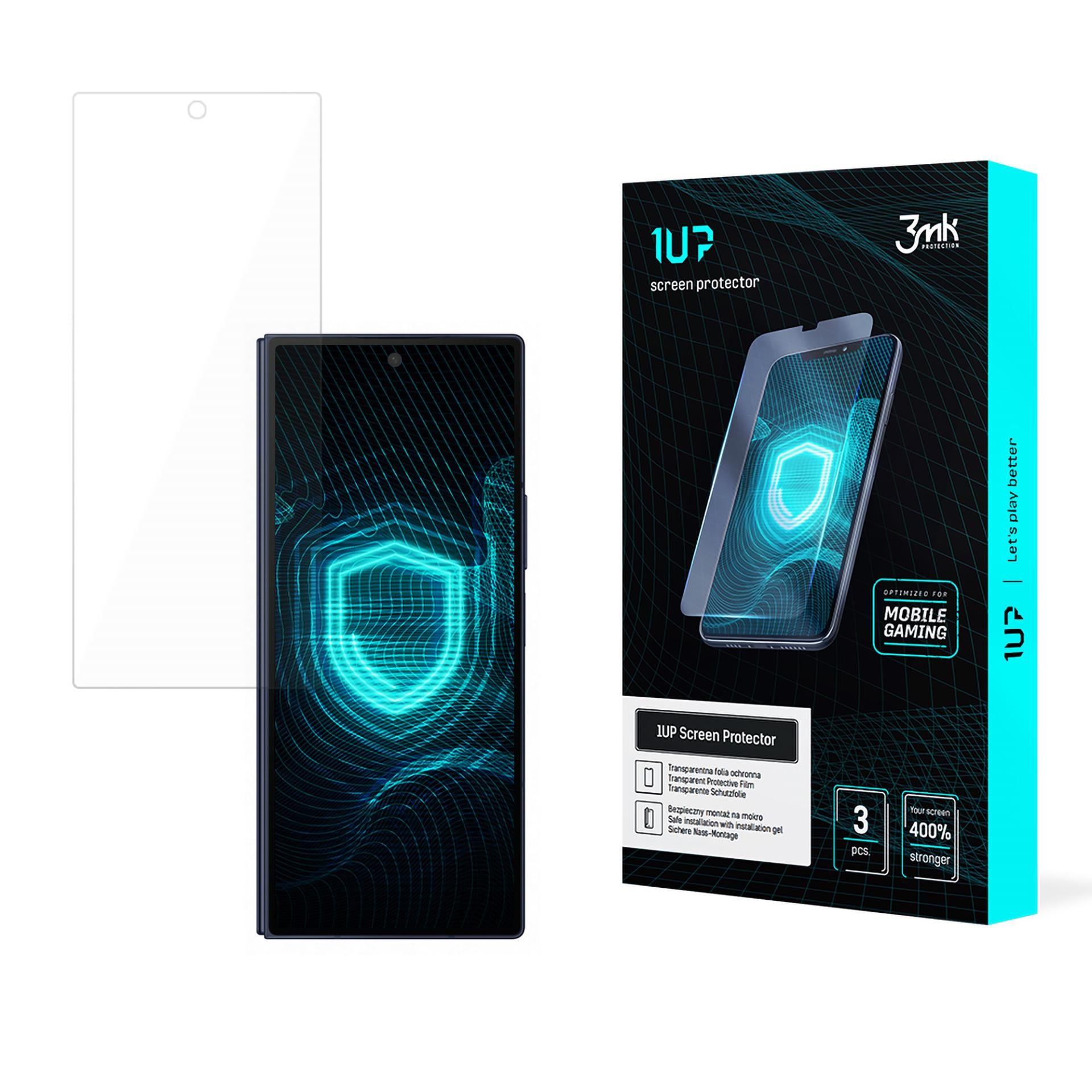 Žaidimų plėvelė 3mk 1UP Samsung Galaxy Z Fold 6 (priekinė) -- Samsung Galaxy Z Fold 6