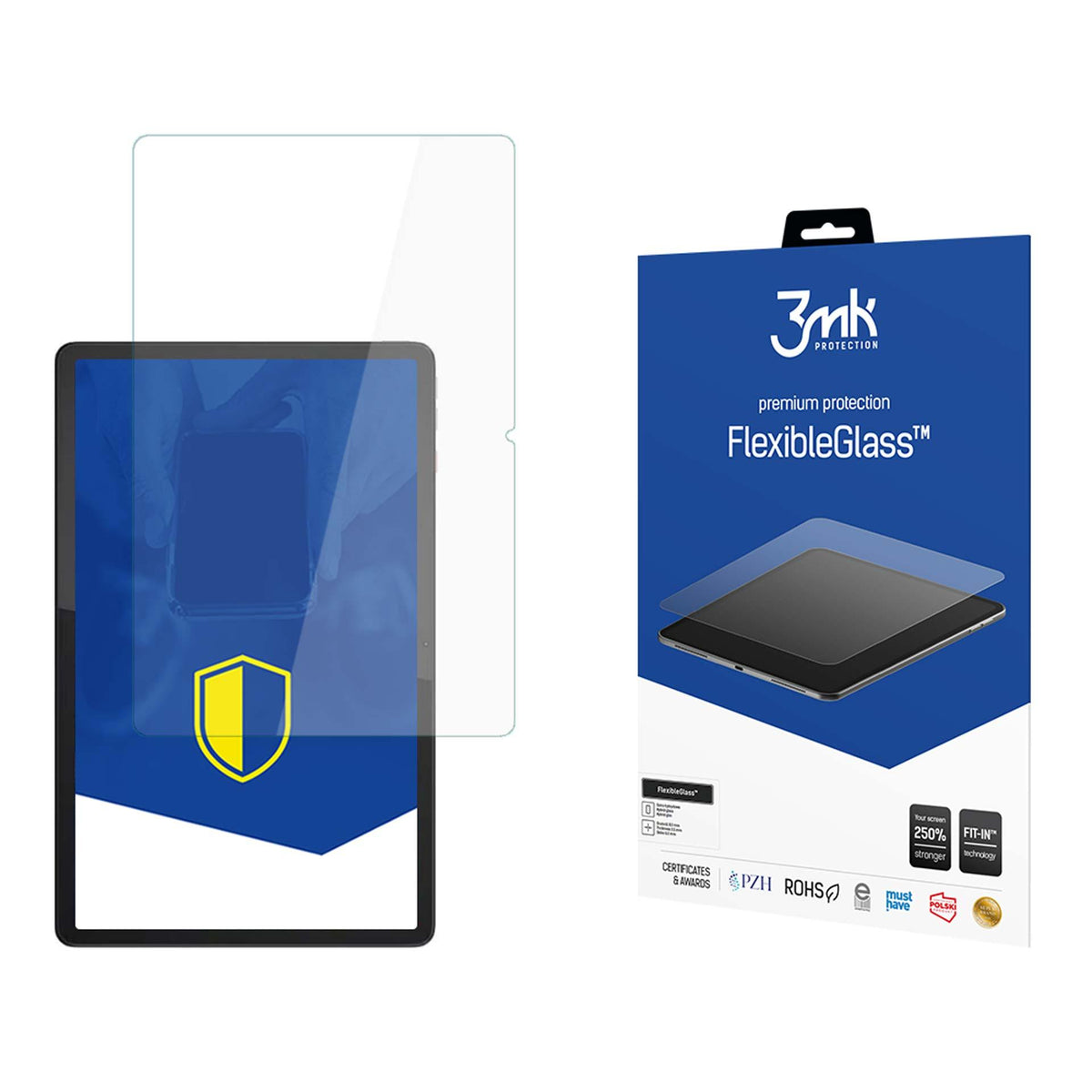 Hibridinis stiklas 3mk FlexibleGlass™ ant Lenovo Tab K11 Plus -- Lenovo Tab K11 Plus