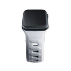 3mk silikono dirželis Apple Watch 42 / 44 / 45 / 49 mm - balta -- Apple Watch